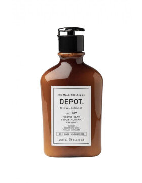DEPOT No. 107 White Clay Sebum Control Shampoo 250ml