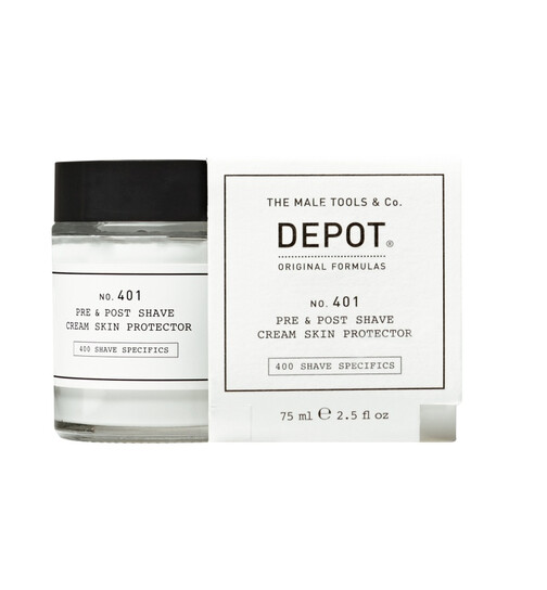 DEPOT No. 401 Pre & Post Shave Cream Skin Protector 75ml