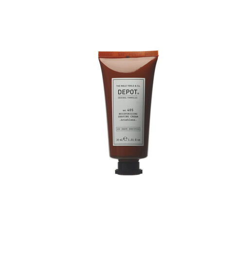 DEPOT No. 405 Moisturizing Shaving Cream . brushless 30ml