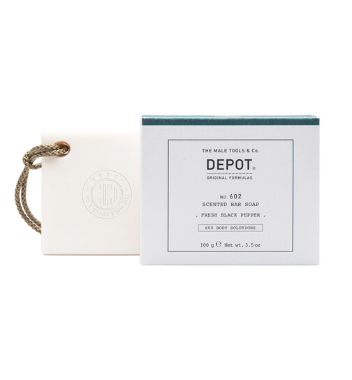DEPOT No. 602 SCENTED BAR SOAP fresh black pepper 100g