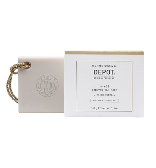 DEPOT No. 602 SCENTED BAR SOAP white cedar 100g