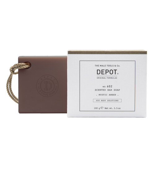 DEPOT No. 602 SCENTED BAR SOAP mystic amber 100g