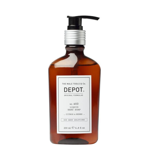 DEPOT No. 603 LIQUID HAND SOAP .citrus & herbs. 200ml