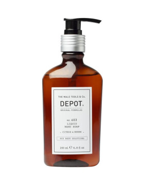 DEPOT No. 603 LIQUID HAND SOAP .citrus & herbs. 200ml