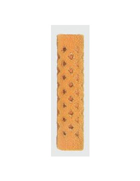 Flockwickler orange lang 13mm 12Stk