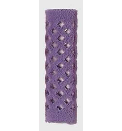 Flockwickler lila lang 15mm 12Stk