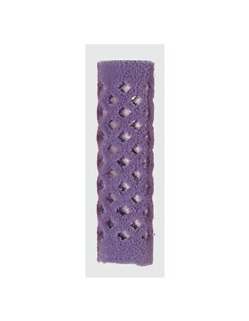 Flockwickler lila lang 15mm 12Stk
