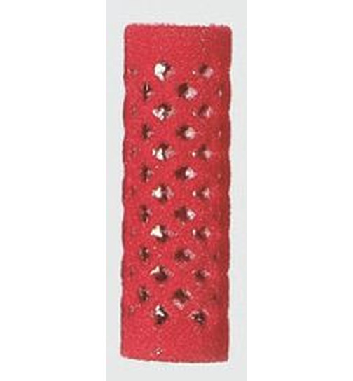 Flockwickler rot lang 18mm 12Stk