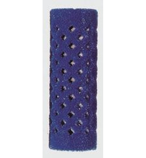 Flockwickler blau lang 21mm 12Stk