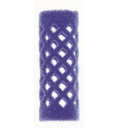 Flockwickler lila kurz 15mm 12Stk