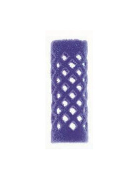Flockwickler lila kurz 15mm 12Stk