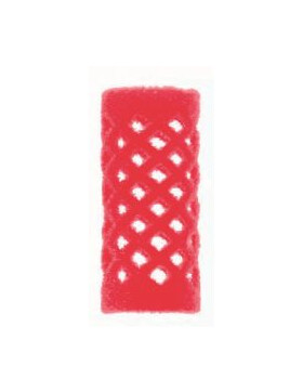 Flockwickler rot kurz 18mm 12Stk