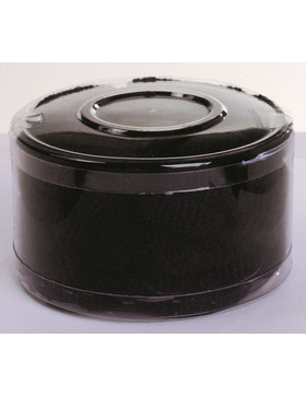 Frotteegummi 50Stk schwarz