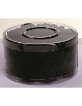 Frotteegummi mini 100Stk sw