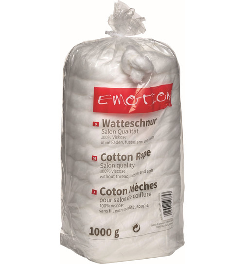 Watteschnur 100% Viskose 1000g