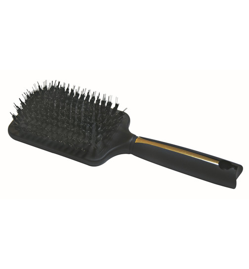 Long-Hair Brush schwarz-gold
